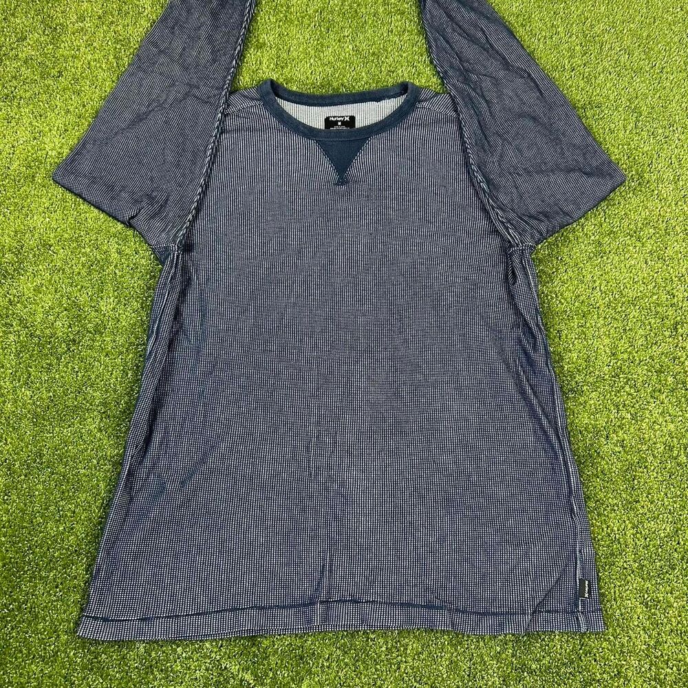 Hurley Men's Blue and Navy Shirt